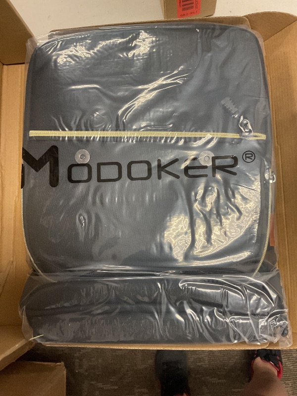 Photo 1 of Modoker Vintage Laptop Backpack for Women Men,Travel Backpacks with USB Charging Port Fashion Backpack Fits 15.6Inch Notebook, Black