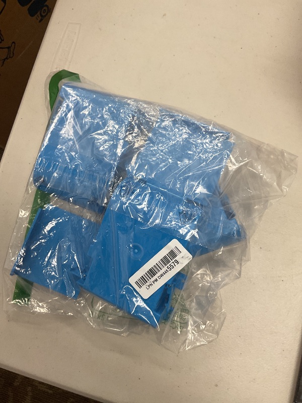 Photo 1 of XGGYA Single Gang Shallow Switch & Outlet Box with Bracket,Old Work,PVC,18 Cubic Inch,Thin Wall Box with Flip Cover,Blue(3 Pack)
