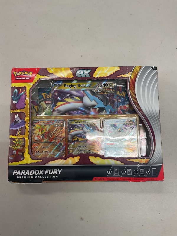 Photo 1 of Pokemon TCG: Paradox Fury Premium Collection - 2024 Amazon Holiday Exclusive