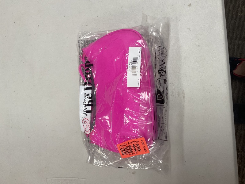 Photo 1 of The Drop Women's Melanie Small Shoulder Bag, Hot Pink Nylon, One Size