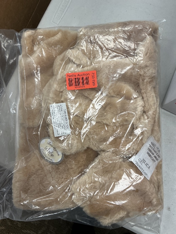 Photo 1 of Bearington Baby Lil' Teddy Bear Brown Hooded Coat (6-12 Months)