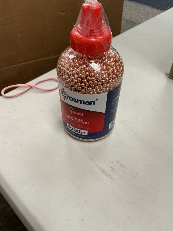 Photo 1 of Crosman Air Guns 0767 Copperhead BB's In A Plastic Bottle, 6,000-Ct. - Quantity 6