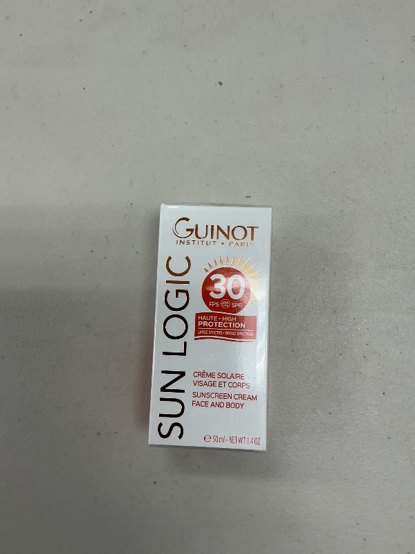 Photo 1 of Guinot Sun Logic SPF 30 Face and Body Sunscreen, 1.4 oz