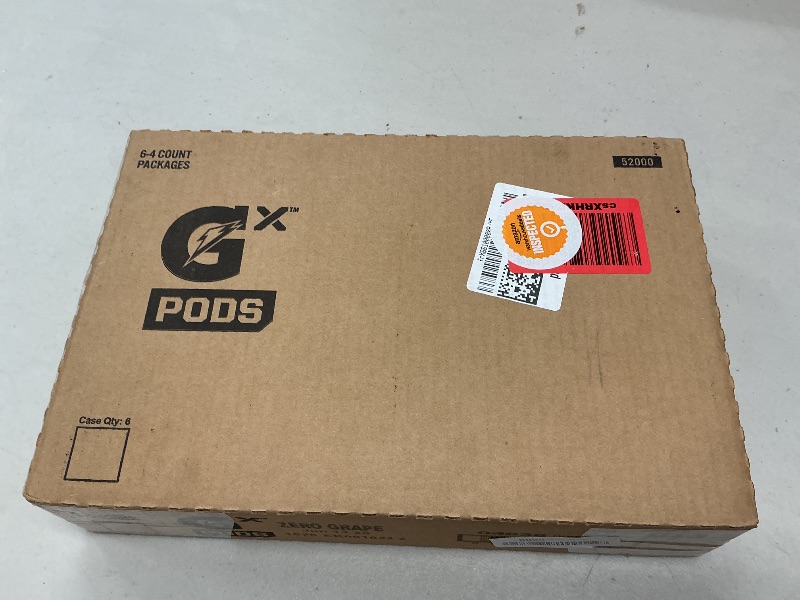 Photo 1 of Gatorade Gx Hydration System, Non-Slip Gx Squeeze Bottles Or Gx Sports Drink Concentrate Pods - 4 count (Pack of 6)