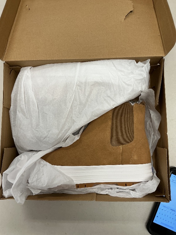 Photo 1 of Keds The Platform Chelsea Lug, Boot Womens, Brown Suede, 9.5 Medium