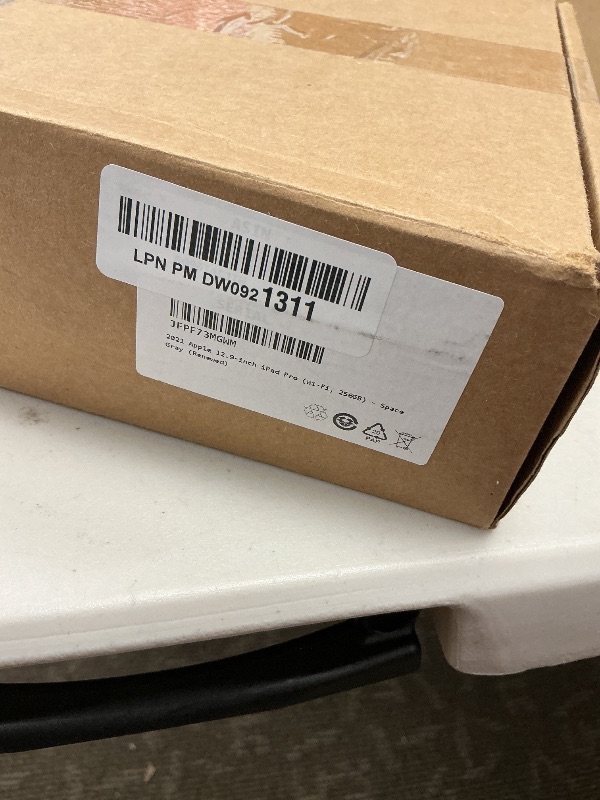 Photo 1 of 2021 Apple 12.9-inch iPad Pro (Wi?Fi, 256GB) - Space Gray (Renewed)