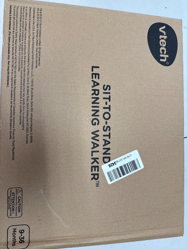 Photo 1 of VTech Sit-to-Stand Learning Walker (Frustration Free Packaging)