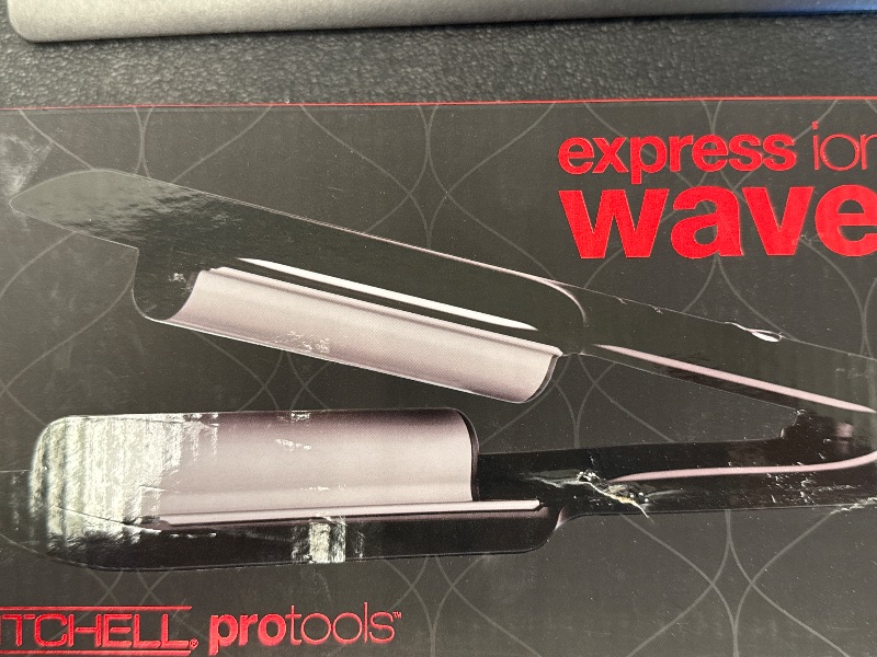 Photo 1 of Paul Mitchell Pro Tools Express Ion WavePress Ceramic Deep Waver, Fast-Heating to Create a Variety of Wavy Hairstyles, including Deep Waves, Beach Waves, Mermaid Hair + Crimped Hair