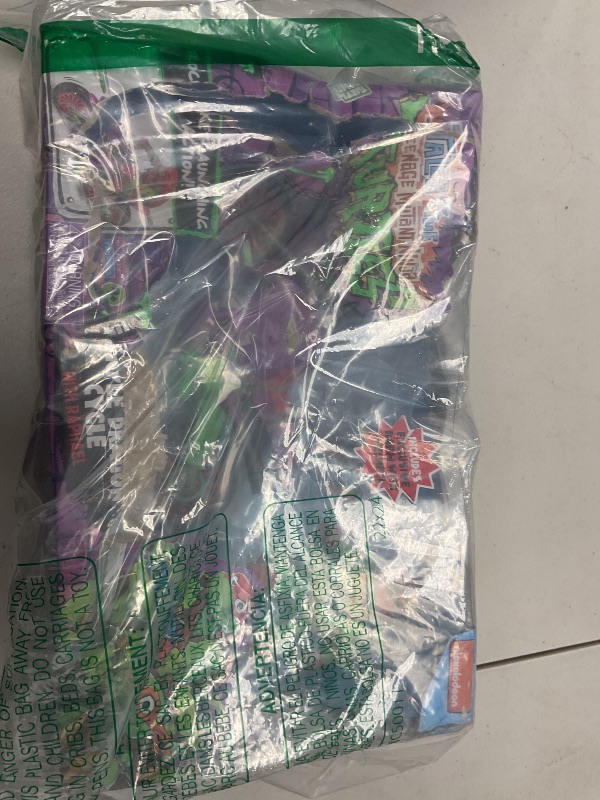 Photo 1 of Tales of Teenage Mutant Ninja Turtles: Purple Dragon Battle Cycle with Exclusive Raphael Figure by Playmates Toys