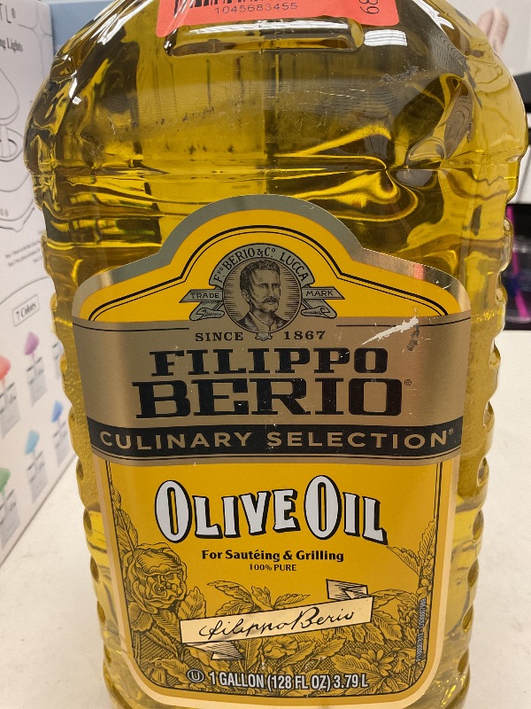 Photo 1 of Filippo Berio Pure Olive Oil, 1 Gallon