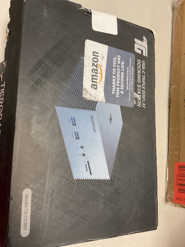 Photo 1 of Tiergrade USB-C Docking Station with Dual 4K HDMI & DP, 6 USB Ports, SD/TF Card Slots, 60W USB-C PD Charging, Triple Display for Windows USB 3.1 Gen 2 Systems - Not for Mac OS