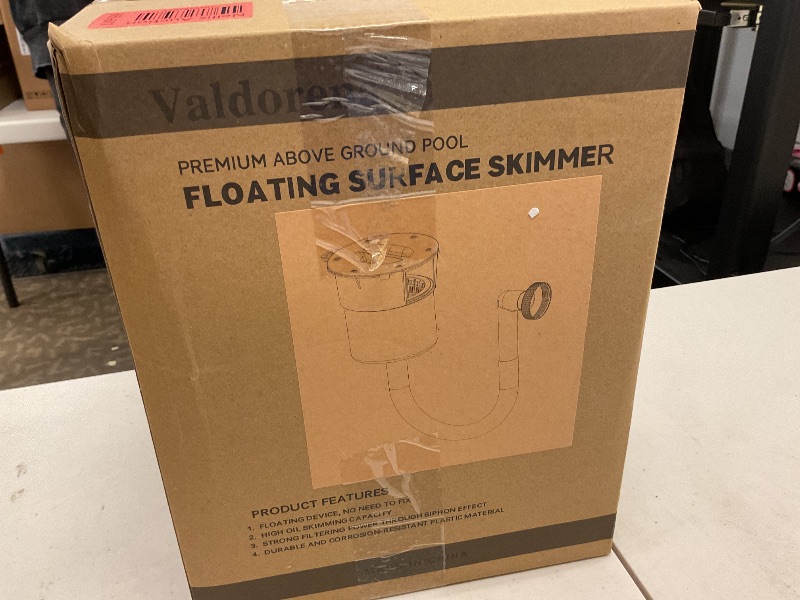 Photo 1 of Valdorena Surface Float Skimmer,2025 Upgrade,No Installation Required, no Adjustable Bracket Required,Comes with 50 Filter Socks, Perfect for Women ((((Turquoise))))