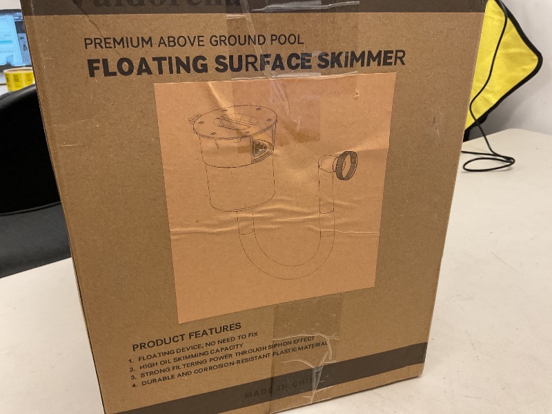 Photo 1 of Valdorena Surface Float Skimmer,2025 Upgrade,No Installation Required, no Adjustable Bracket Required,Comes with 50 Filter Socks, Perfect for Women ((((Turquoise))))
