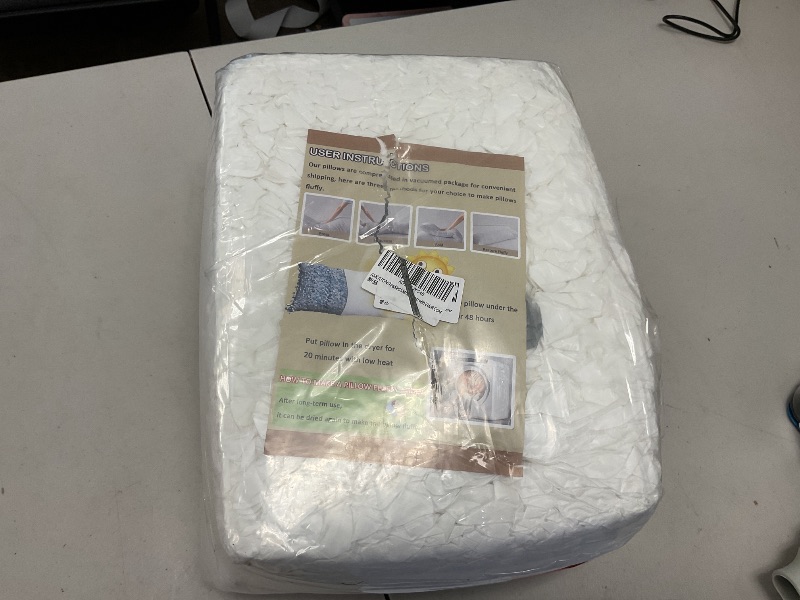 Photo 1 of FoamTouch Premium Grade High Density 5lb White Shredded Memory Foam - Bean Bag Filling, Dog Bed Filler, Pillow Stuffing And Pouf Filler - Replacement Fill For Chairs, Couch, and Cushions