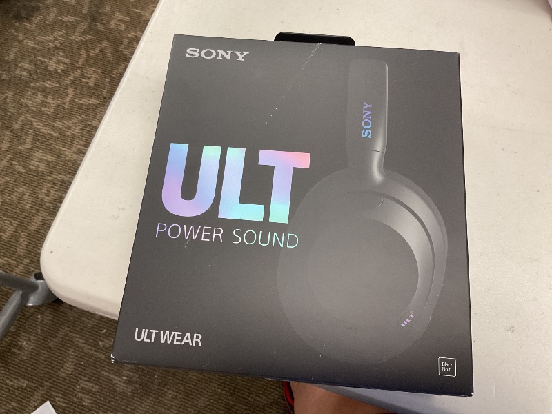 Photo 1 of Sony ULT WEAR Over-Ear Noise Cancelling Bluetooth Headphones with Alexa Built-in, Comfortable Design, 30-Hour Battery, Massive Bass, Black