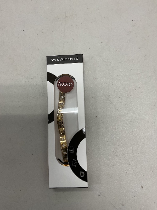 Photo 1 of Filoto Sparkle Diamond Apple Watch Band for Women –Bling Jewelry Bracelet Strap Compatible with iWatch Series Ultra/SE/10/9/8/7/6/5/4/3/2/1,38mm 40mm 41mm 42mm 44mm 45mm 46mm, Fashion Metal Wristband
