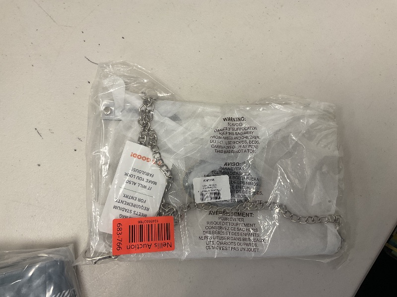 Photo 1 of Packers Clear Envelope Handbag