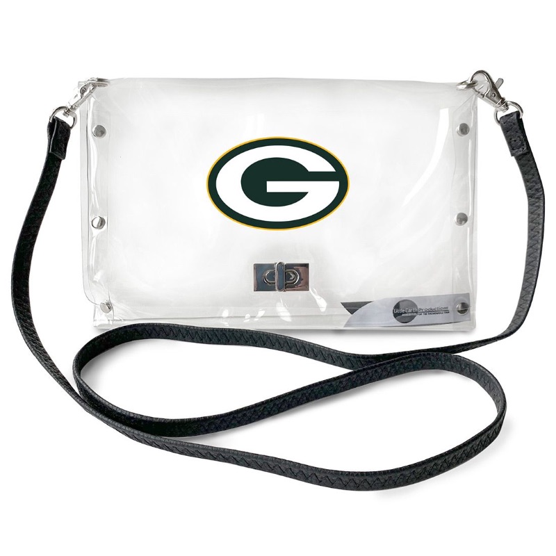 Photo 1 of Packers Clear Envelope Handbag