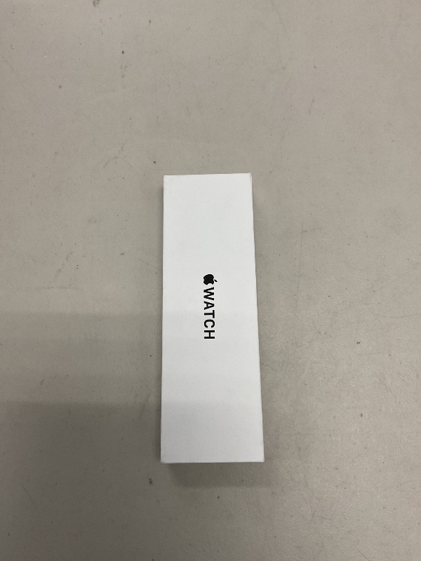 Photo 1 of Apple Watch SE (2nd Gen) [GPS 40mm] Smartwatch with Starlight Aluminum Case with Starlight Sport Band S/M. Fitness & Sleep Tracker, Crash Detection, Heart Rate Monitor