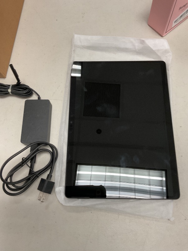 Photo 1 of FOR PARTS ONLY Microsoft Surface Pro X – 13" Touch-Screen – SQ1 - 8GB Memory - 256GB Solid State Drive – Wifi, 4G Lte – Matte Black
