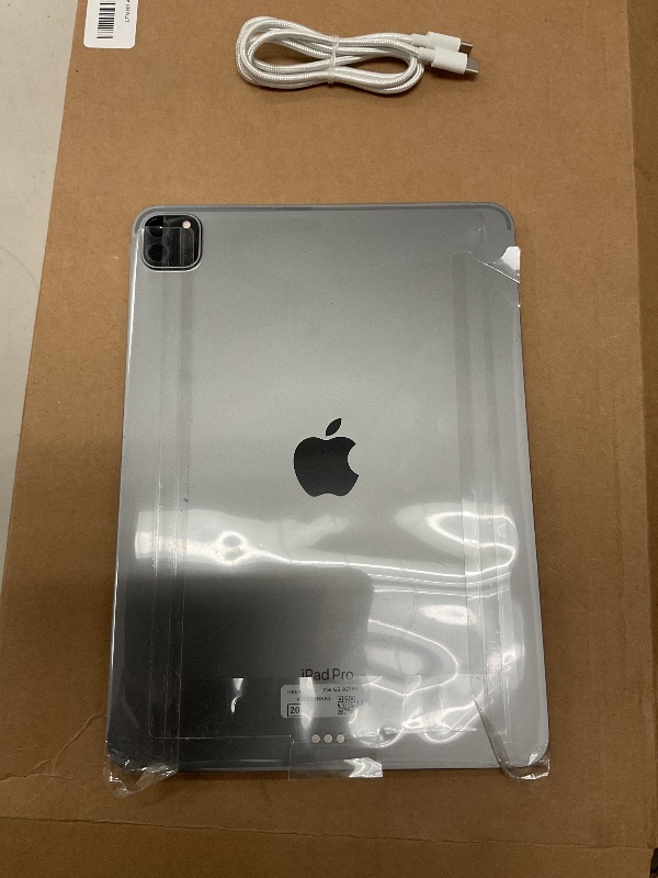 Photo 1 of Apple iPad Pro 11-inch (4th Generation): with M2 chip, Liquid Retina Display, 256GB, Wi-Fi 6E, 12MP front/12MP and 10MP Back Cameras, Face ID, All-Day Battery Life – Space Gray