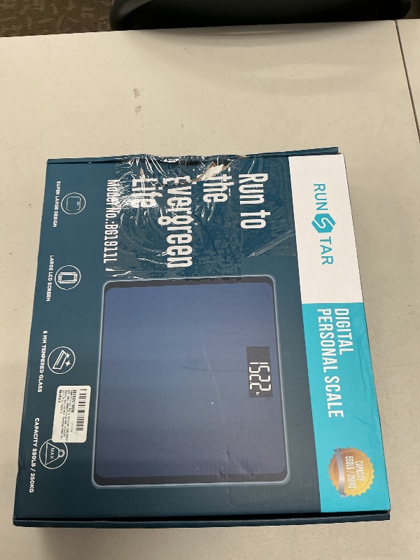 Photo 1 of 550lb Bathroom Digital Scale for Body Weight with Ultra-Wide Platform and Large LCD Display, Accurate High Precision Scale with Extra-High Capacity