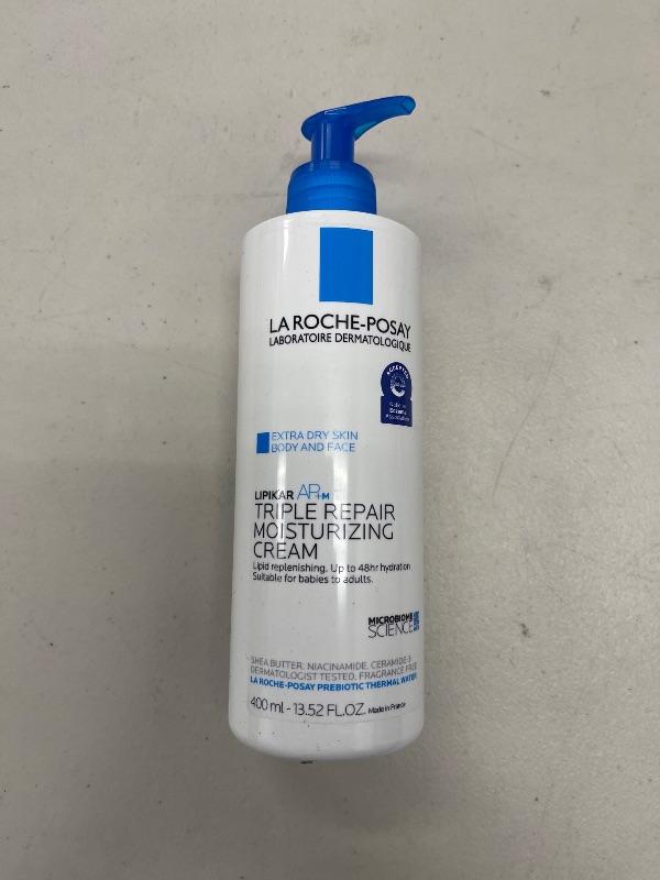 Photo 1 of La Roche-Posay Lipikar AP+ Triple Repair Moisturizing Cream, Face & Body Lotion For Dry Skin, Shea Butter & Niacinamide Moisturizer, Gentle Face & Body Cream For Dry, Rough & Sensitive Skin
