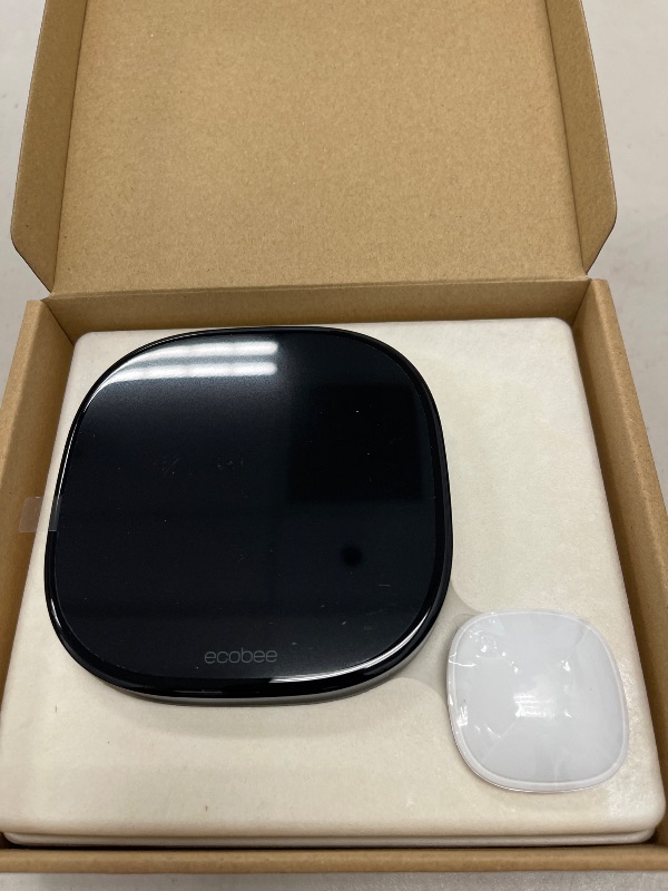 Photo 1 of ecobee Smart Thermostat Premium with Smart Sensor and Air Quality Monitor - Programmable Wifi Thermostat - Works with Siri, Alexa, Google Assistant