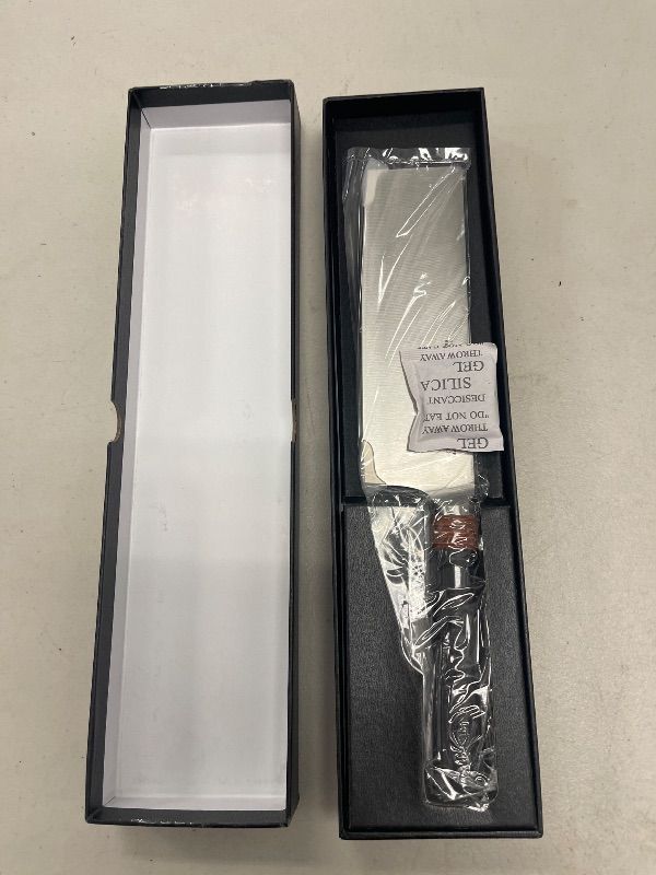 Photo 1 of TUO Nakiri Knife 6.5 inch - Professional Kitchen Vegetable Cleaver Knife Asian Usuba Knives for Vegetables and Fruits - AUS-8 Stainless Steel with Pakkawood Handle - Ring Lite Series with Gift Box