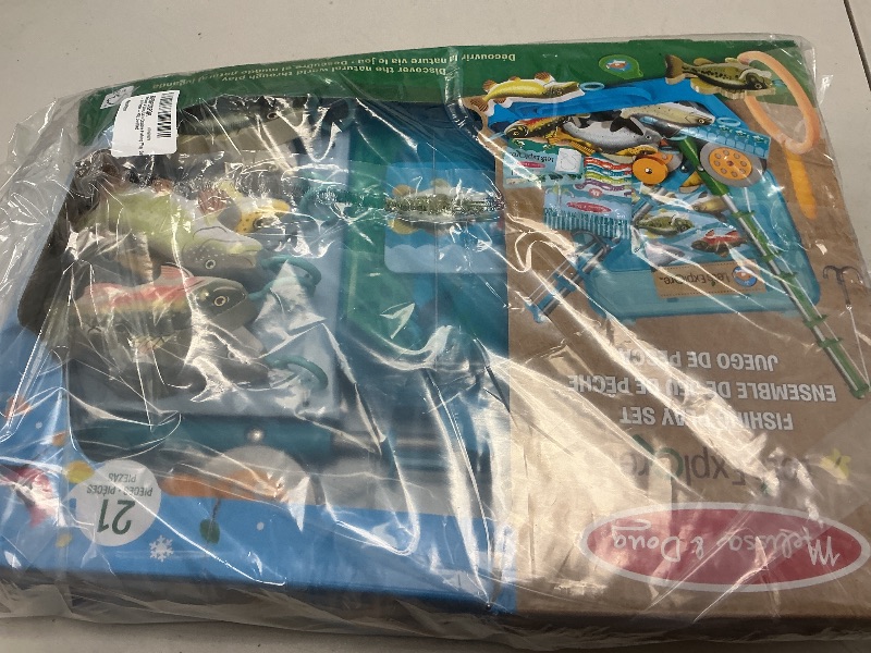 Photo 1 of Melissa & Doug Let’s Explore Fishing Play Set – 21 Pieces - FSC Certified