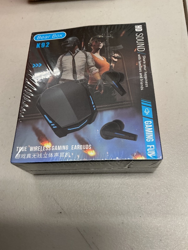 Photo 1 of OONOL Wireless Earbuds Bluetooth 5.2 Bass Sound Headphones Gaming Earphones with Touch Control, Noise Cancelling Waterproof Headset with Mic, 18H Play Time, 65ms Low Latency