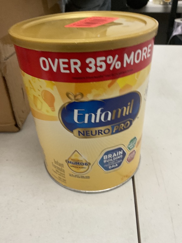 Photo 1 of Enfamil NeuroPro Baby Formula, MFGM* 5-Year Benefit, Expert-Recommended Brain-Building Omega-3 DHA, Exclusive Immune Supporting HuMO6 Blend, Infant Formula Powder, Baby Milk, 28.3 Oz