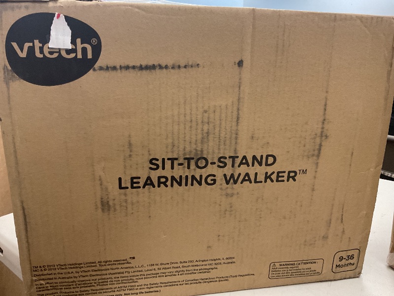 Photo 1 of VTech Sit-to-Stand Learning Walker (Frustration Free Packaging)