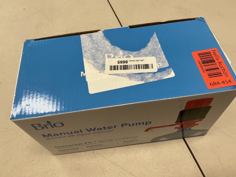 Photo 1 of Brio Universal Manual Drinking Water Pump (Red/Black)