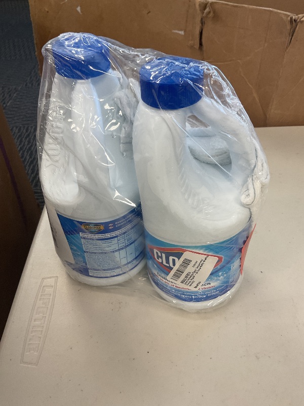 Photo 1 of CLOROX Disinfecting Bleach, Concentrated Formula, Regular - 43 Fl oz