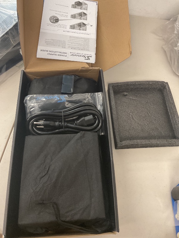 Photo 1 of Seasonic Vertex GX-1000-1000W - 80+ Gold - ATX 3.0 & PCIe 5.0 Ready - Full-Modular - ATX Form Factor - Low Noise - 12 Year Warranty - Nvidia RTX 30/40 Super & AMD GPU Compatible