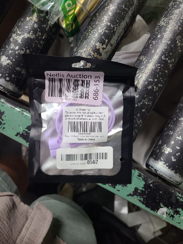 Photo 1 of 1 Pack Ultra Strong Magnetic Anti-Lost Straps for AirPods, Soft Silicone Sports Lanyard Neck Rope Cord Compatiblewith AirPods 4/3/2/1, AirPod Pro 2/1- Purple