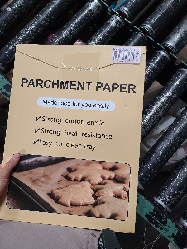 Photo 1 of 200Pcs Parchment Paper sheets?12x16 Inches Non-Stick Precut Baking Parchment?Unbleached?Parchment Paper For Baking?Fryer, Cooking,Oven,Perfect for Bread, Cakes, Barbecue