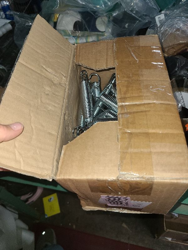 Photo 1 of 72 Piece Trampoline Springs Replacement - 5.5 Inch Heavy Duty Stainless Steel Springs with T-Hook and Pulling Tool Accessories