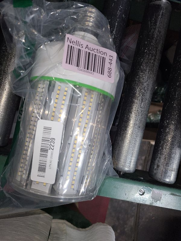 Photo 1 of 100W LED Corn Cob Light Bulb,Replace for 400 Watt Metal Halide HPS CFL HID lamp,5000K E39 Mogul Base,for Commercial and Industrial Lighting Bay Light Fixture Warehouse Workshop Gyms