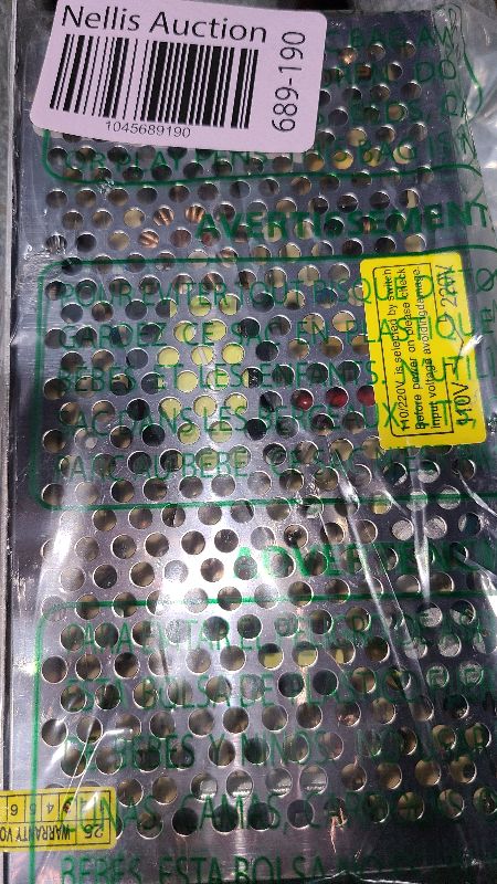 Photo 1 of 12V 15A DC Universal Regulated Switching Power Supply,AC100V/240V to DC12V 180W Transformers for LED Strip Light