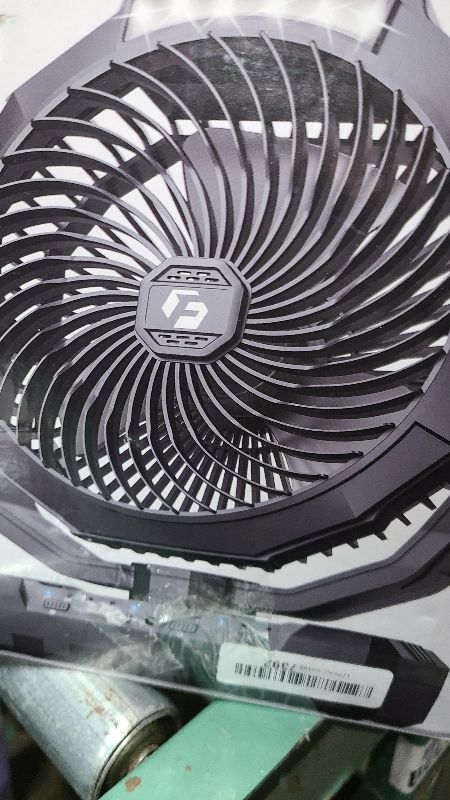 Photo 1 of 24000mAh Detachable Battery Camping Fan - 3-in-1 Portable Camping Fans with LED & Remote - 4 Speeds Battery Operated Outdoor Fan for Tent,Office,Jobsite,Workshop,Travel