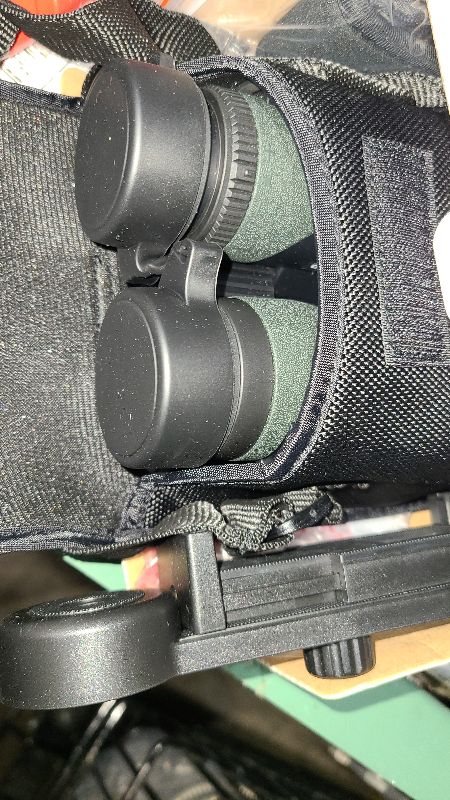 Photo 1 of 10X42 Professional HD Binoculars for Adults with Phone Adapter, High Power Binoculars with BaK4 prisms, Super Bright Lightweight & Waterproof Binoculars Perfect for Bird Watching, Hunting, Stargazing
