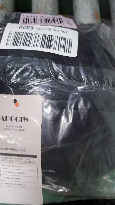 Photo 1 of ABOCIW Tennis Dresses for Women Square Neck Pleated Athletic Dress with Built-in Shorts & Bra Workout Golf Exercise Dresses Black Large