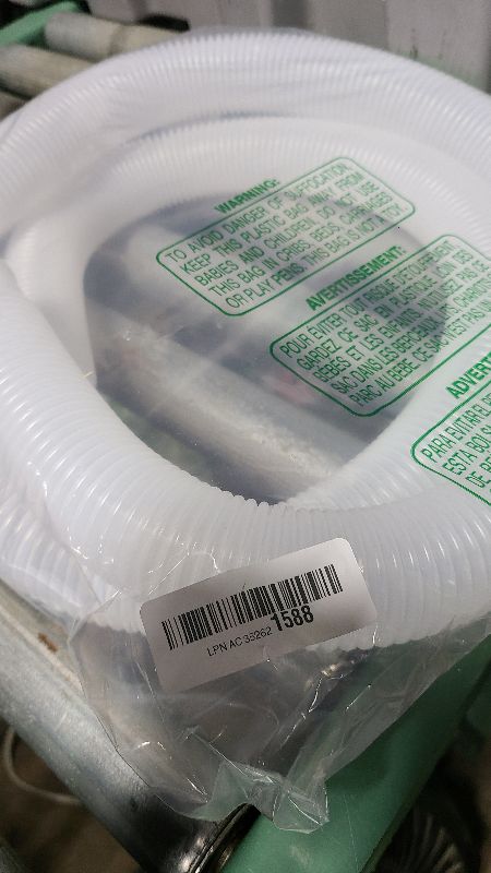 Photo 1 of 1.5 Inch x 3 ft Pool Skimmer Hose for Intex Above Ground Pool Skimmer Pump Replacement #10531 25016, 1-1/2 Inch Surface Skimmer Transfer Hose - 2 PCS