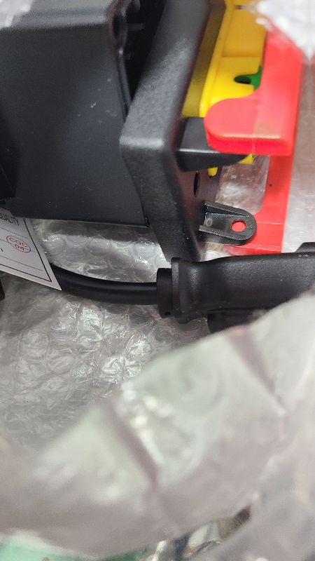 Photo 1 of 110V Single Phase On/Off Switch, Ortis Router Table Switch with Large Stop Sign Paddle Easy Contact for Quick Power Off for Table Saws and Other Electrical Equipment