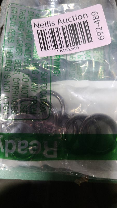 Photo 1 of 10Pack 1 Inch Metal Spring O Rings Clip Keychain, Round Carabiner Clips Keyrings Snap Hook Buckle, Purse Shoulder Bag Chain Rings Clip Replacement Paracord Keychain Lanyard Leather DIY Crafts (Black)