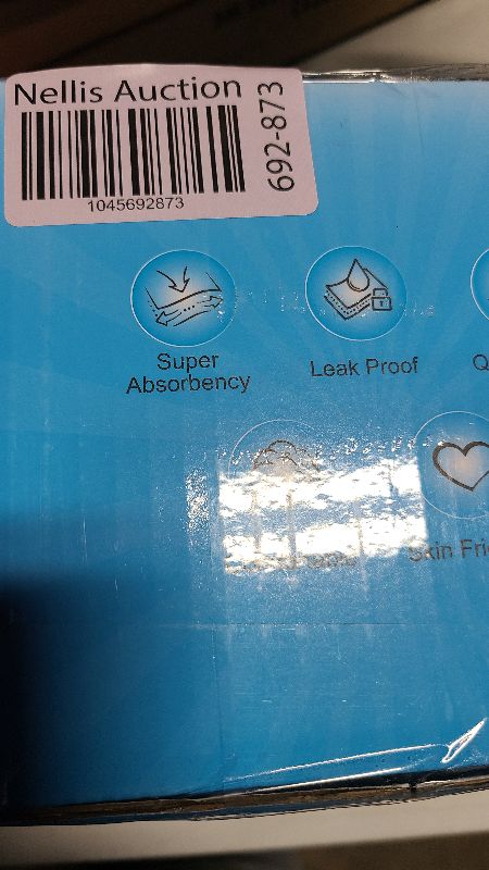 Photo 1 of 50 Count Super Absorbency Disposable Underpads, Leakproof Quick Drying Disposable Pads for Baby, Puppy and Adults, Disposable Changing Pads for Baby, Disposable Diaper Changing Pads, 17” x 13”