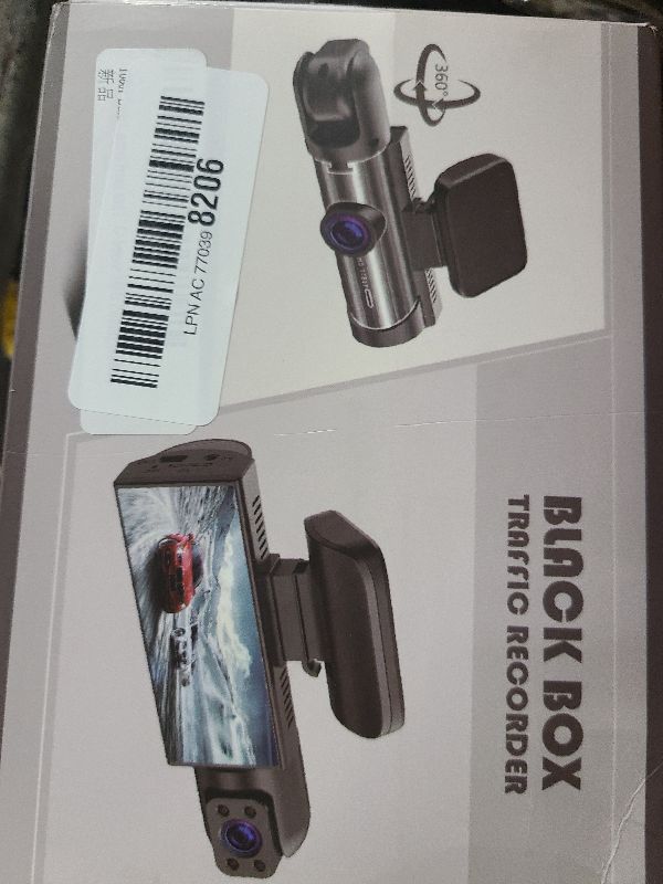 Photo 1 of 1080P Dash Cam Front and Inside,Dashcams for Cars with IR Night Vision Loop Recording G-Sensor 24Hr Parking Traffic Recorder(1080P)