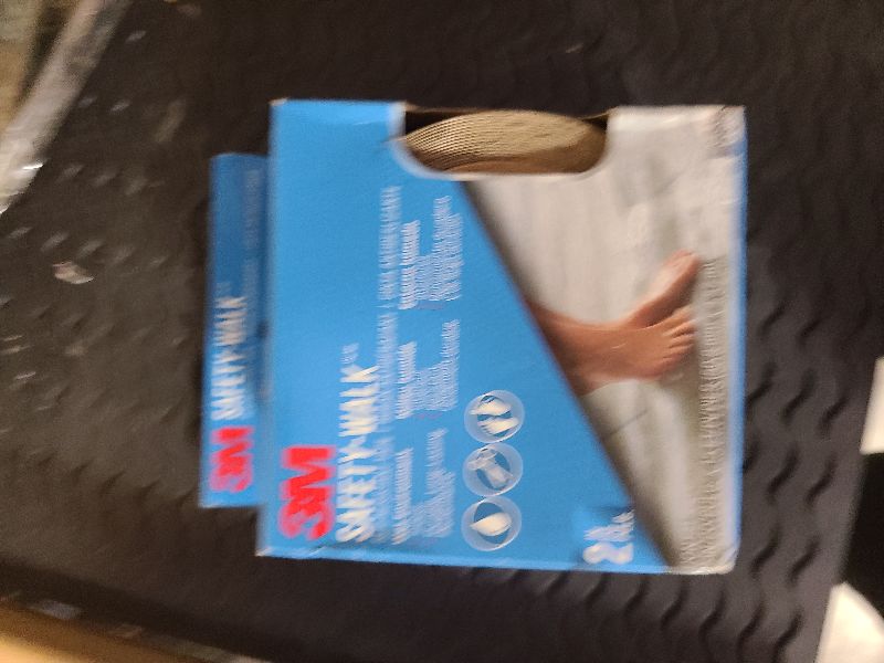 Photo 1 of 3M Safety-Walk Slip Resistant Tape, 2 in x 15 ft, Anti Slip Clear Tape, Ideal For Slippery & Wet Conditions, Self-Adhesive Backing, Quick & Easy Application, Durable & Long-Lasting (220C-R2X180)